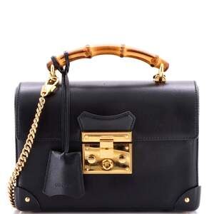 Gucci Padlock Bamboo Shoulder Bag #242596G19B